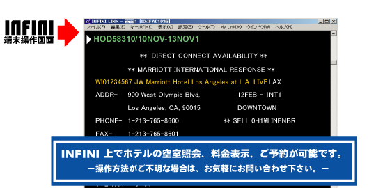 INFINIプロパティー番号検索方法